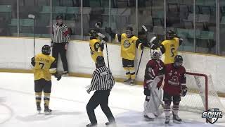 GOJHL Spotlight Game  Cambridge RedHawks vs KitchenerWaterloo Siskins [upl. by Retse450]