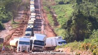 Atoleiros MT320 trecho entre MarcelândiaMT e Nova Santa HelenaMT [upl. by Paik]