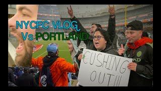 NYCFC fans quotCUSHING OUTquot  NYCFC Vs Portland Timbers VLOG  Boys in Blue Vol 1 [upl. by Gebhardt]