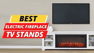 Top 5 Best Electric Fireplace TV Stands 2023 On Amazon [upl. by Oisacin8]