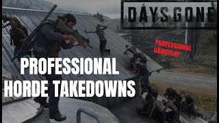 HORDE TAKEDOWNS  professional Gameplay PC [upl. by Teage]