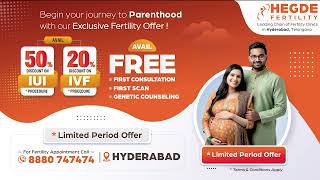 Get 50 off on IUI and 20 off on IVF  TopInfertilityCenterInHyderabad [upl. by Nancey790]