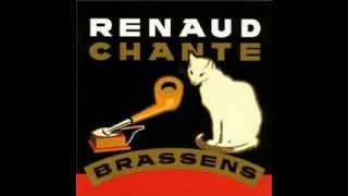 Renaud chante Brassens  Le Bistrot [upl. by Ateerys522]