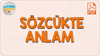 Sözcükte Anlam  Kamp2020 [upl. by Cyndia]