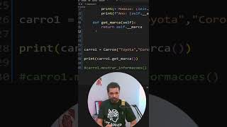🐍 Encapsulamento  Python  🤑 shotrs pythonprogramming python [upl. by Wilkie]