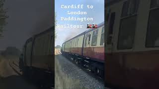 The Braunton 34046 and the Class 47 diesel heading to London 🚂 railtour trainspotting [upl. by Pickens]