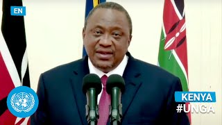 🇰🇪 Kenya  President Addresses United Nations General Debate 76th Session English  UNGA [upl. by Nowtna]