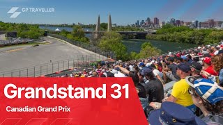 Grandstand 31 at the Canadian Grand Prix [upl. by Nagaem]