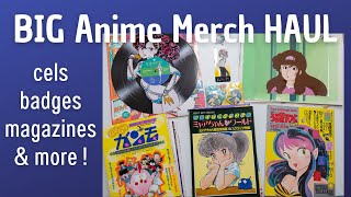 BIG Vintage Anime amp Manga Merch HAUL Urusei Yatsura Azuma Hideo amp more [upl. by Aicemaj41]