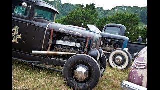 VHRA Pendine Sands Hot Rod Races July 1st 2018  Morning Walk Around The Car Park [upl. by Hebe239]