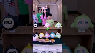 Egg Matching Challenge Hahaha So Fun Funnyfamily Partygames [upl. by Wichern]