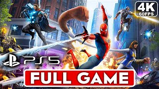 MARVELS AVENGERS SPIDERMAN PS5 Gameplay Walkthrough Part 1 FULL GAME 4K 60FPS  No Commentary [upl. by Leotie]