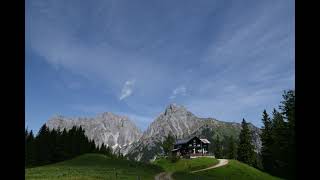 Timelapse Zeitraffer Mödlinger Hütte Admonter Reichenstein [upl. by Duile657]