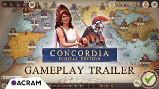 Concordia Digital Edition Gameplay Trailer [upl. by Ahsats]