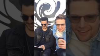 Michael Malarkey and Zach Roerig are here to answer your questions TVDForever [upl. by Sivahc]