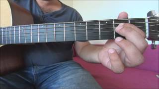 How to play Fallin  Alicia Keys easy guitar tutorial [upl. by Womack46]