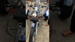 trikeandsidecarexchange Harley Blue trike 07711 116592 FOR SALE [upl. by Aenel952]