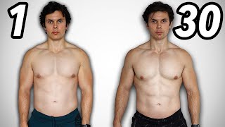 I Got Shredded In 30 Days Realistic Results [upl. by Justen172]