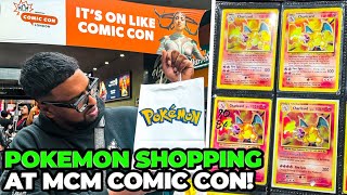 I Bought SUPER RARE Pokemon Cards At MCM Comic Con London [upl. by Clarise]