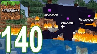 Minecraft PE  Gameplay Walkthrough Part 140  Wither Storm Addon iOS Android [upl. by Phillips]