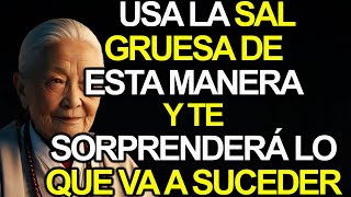 5 Secretos de la Limpieza con Sal Gruesa Atrae Abundancia y Aleja la Mala Suerte 💵🔮 Sabiduria Zen [upl. by Bekaj]