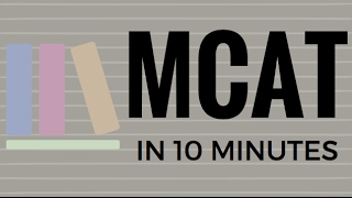 THE MCAT SUMMARIZED IN 10 MINUTES TIPS amp TRICKS [upl. by Eessej238]