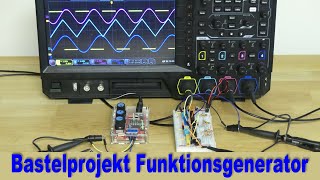 Bastelprojekt Funktionsgenerator – HIZ346 [upl. by Mikihisa511]