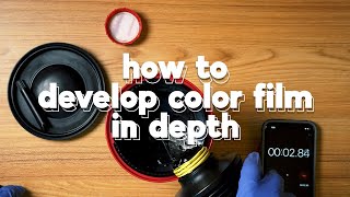 How to Develop Color Film at Home  In Depth Tutorial [upl. by Sinoda54]