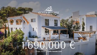 Villa Ca Rasclo RENOVATED amp SOLD by COSTA HOUSES  LUXURY IBIZA style Villa withs Sea views in Javea [upl. by Esdnil]