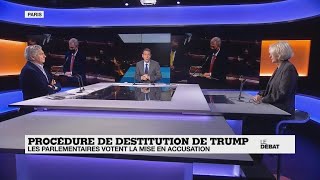 Procédure de destitution de Donald Trump  les parlementaires votent la mise en accusation [upl. by Mali]