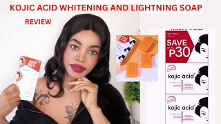 THE BEST KOJIC ACID WHITENING SOAP EVER [upl. by Lexie]