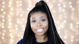 Box Braids On White People  Single Braids With Extensions [upl. by Acinoreb]