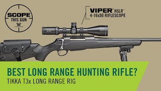 Best Long Range Hunting Rifle  Scope This Gun [upl. by Fotzsyzrk]