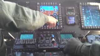 Caost Guard UH60 Helicopter Cockpit 1 [upl. by Ekalb]