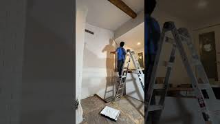 SO MUCH PRIMING renovation homerenovation fixerupper cashapp13plus renovationtok diy [upl. by Attezi]