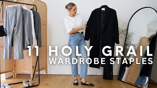 MY HOLY GRAIL WARDROBE STAPLES FOR THE TRANSITIONAL AND AUTUMN SEASON [upl. by Nnaassilem35]