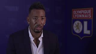 Jérôme Boatengs first interview at Olympique Lyon [upl. by Haldi]