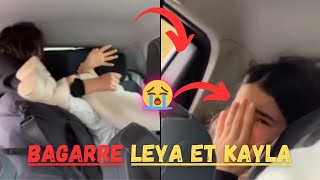 KAYLA ET LEYA BAGARRE   KAYLA PLEURE 😭   AdemampBilal   AdemetBilal [upl. by Acissehc]