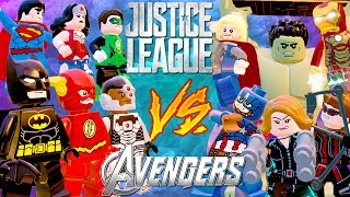 LIGA DA JUSTIÇA VS VINGADORES  LEGO Marvel Avengers Vingadores Briga de Heróis 160 [upl. by Chaney]