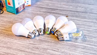 On a TESTÉ les Meilleures Ampoules Connectées [upl. by Anwahsak]