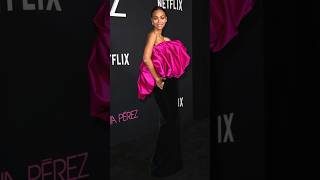 Zoe Saldana dazzles at the Los Angeles premiere of “Emilia Perez” asdfashionstyle [upl. by Porte]