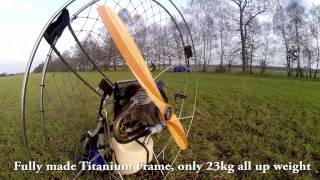 Light Weight Paramotor for Sale Ciscomotors Snap Ego [upl. by Celeski85]