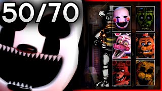 Ultimate Custom Night  5070 Mode Completed [upl. by Rehpinej558]