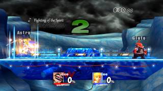 GB3 GF2  Glutonny Wario Vs Leon Marth [upl. by Yrroc]