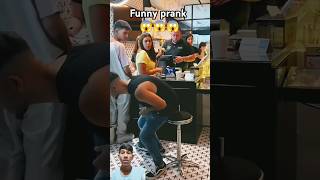 Chair 💺 prank amp public reaction 😱  Funny prank short shorts funny prank AAcomedy98rection 🤣🤣 [upl. by Ribaudo]