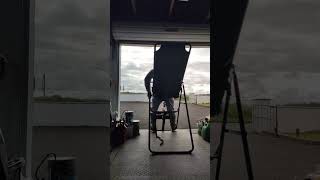 Man Working Out on Inversion Table Falls Hilariously  1436707 [upl. by Base]