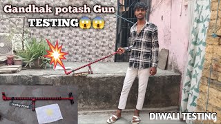 Gandhak potash testing ll potash gun lldiwali MindExperiment experiment [upl. by Htezil]