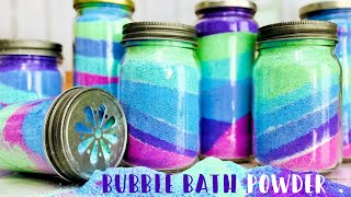 Make Your Own Bubble Bath Powder With Only 4 Ingredients [upl. by Eustasius252]