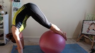 Strong Abs with a Stability Ball [upl. by Rutherfurd590]