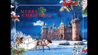 Kerstgroet Kasteel de Haar 2023 [upl. by Merwin930]